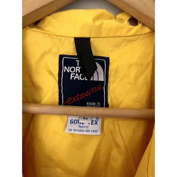 VINTAGE The North Face Jacket Men’s Large Yellow Red Extreme Coat Outdoors - Picture 13 of 16